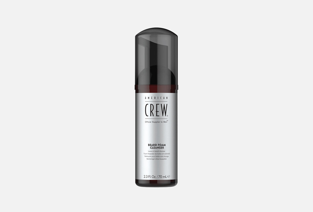 Пена для бороды очищающая несмываемая AMERICAN CREW, Beard Foam Cleanser 70мл