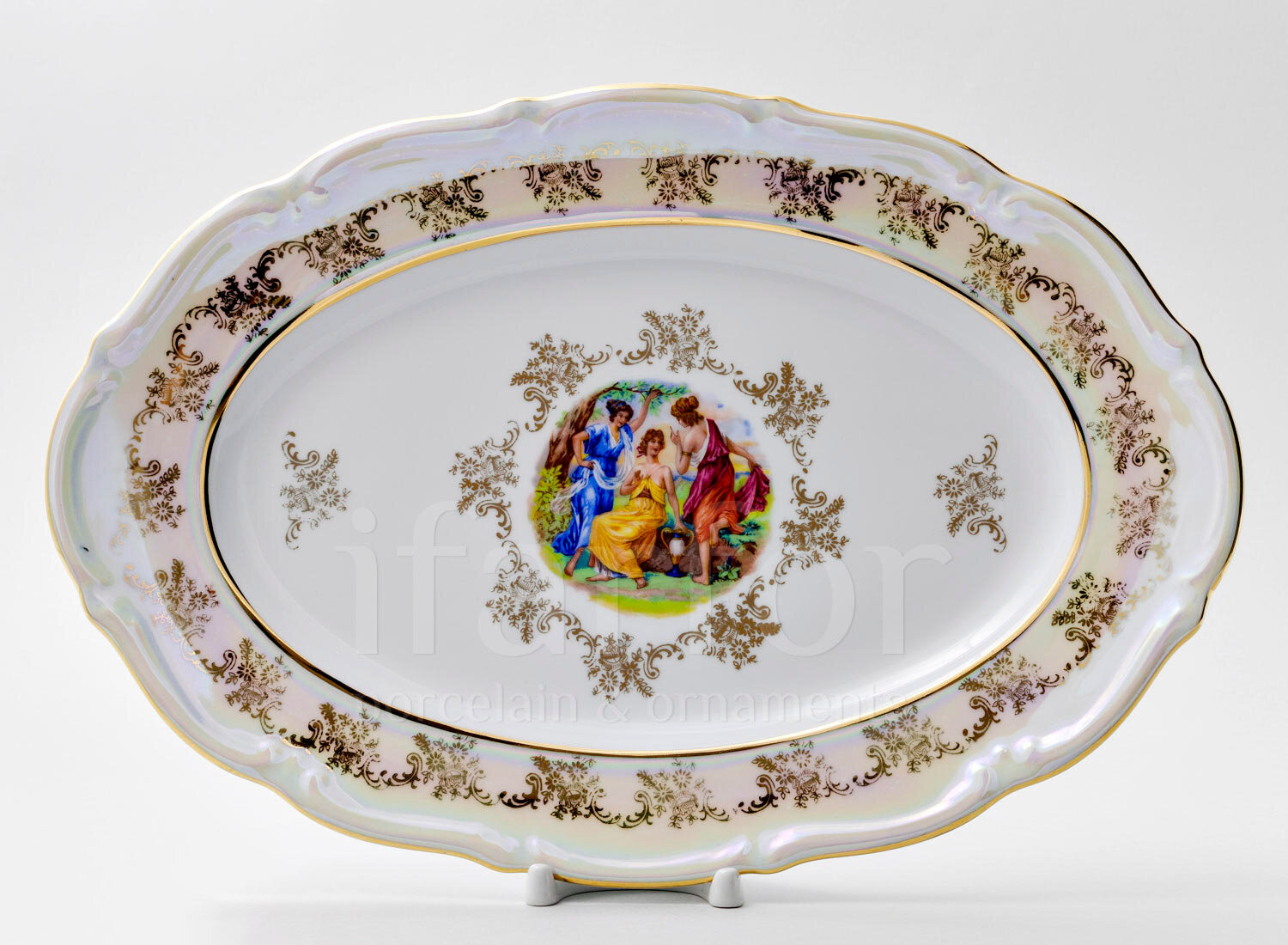 фото Салатник Мадонна Перламутр Мария-Тереза