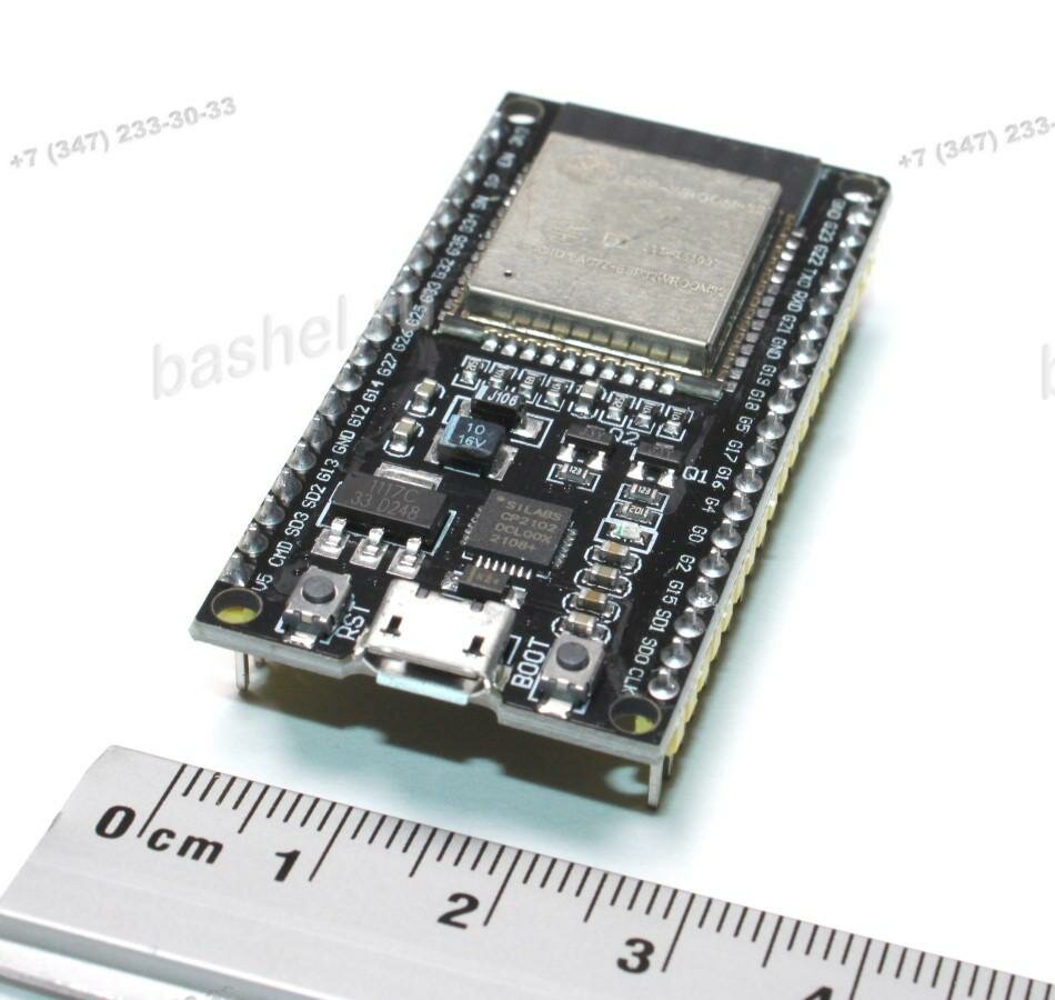 ESP-WROOM-32 DevKit, Модуль разработки IoT, Wi-Fi 802.11 b/g/n (2,4 ГГц) и протокол Bluetooth v4.2 с BLE