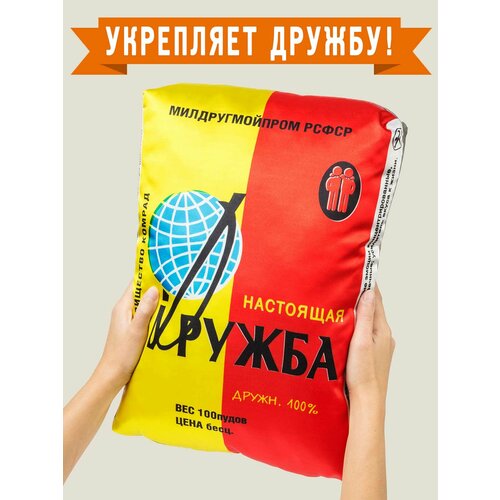 Подушка Настоящая дружба (APO42)