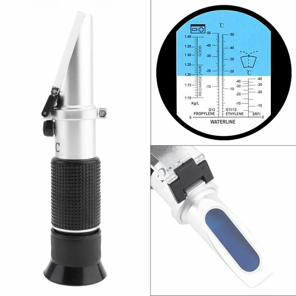 Портативный Ручной рефрактометр 3 в 1 для вина винограда и спирта