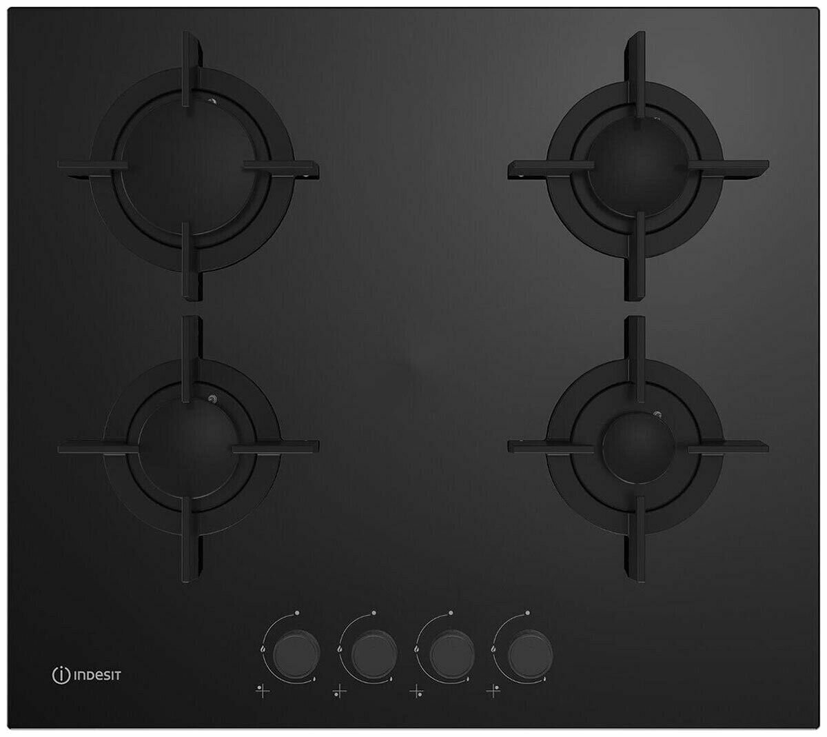 фото Варочная поверхность газовая Indesit INGT 61 IE/BK