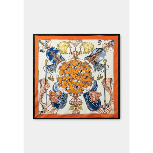 фото Платок rosedena,140х140 см, черный