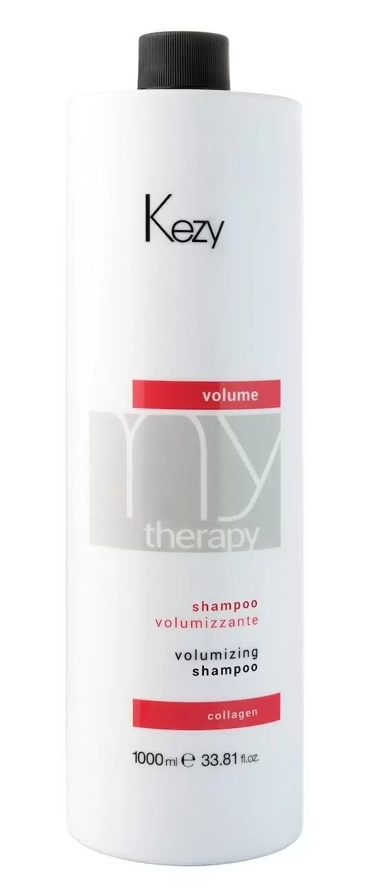 Шампунь KEZY Volume Collagen Volumizing Shampoo, 1000 мл