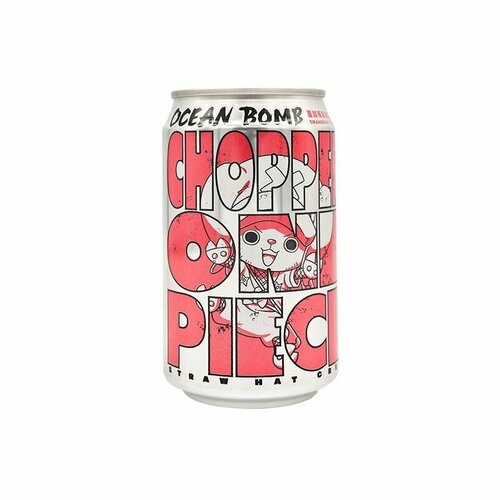 Ocean Bomb Газированный напиток Лимонад One Piece со вкусом клюквы, 330 мл