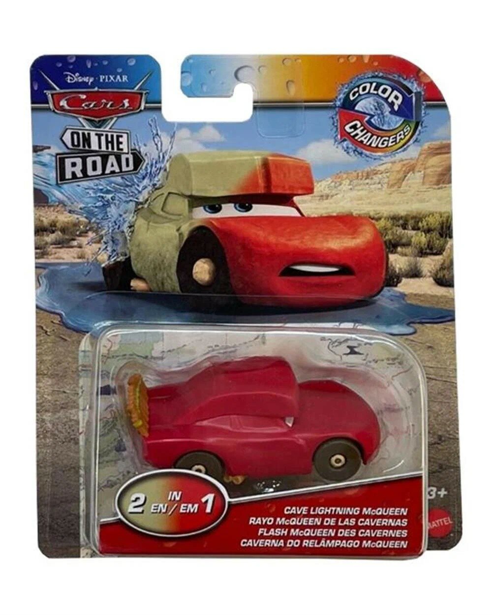 Машинка Cars Color Changers Маккуин HMD67