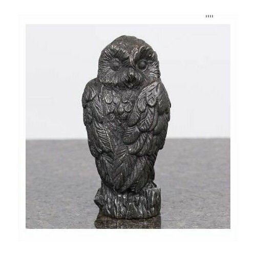 Скульптура Совенок настольный 11 см чугун 3250₽