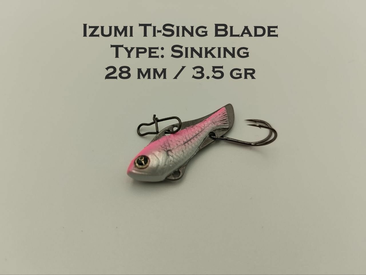 Блесна-цикада Izumi Ti-Sing Blade 1/8oz 3.5gr цвет 17