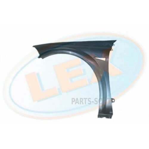 LEX KR2022 Крыло переднее с отв под повторитель LH PLASTIC 3648₽
