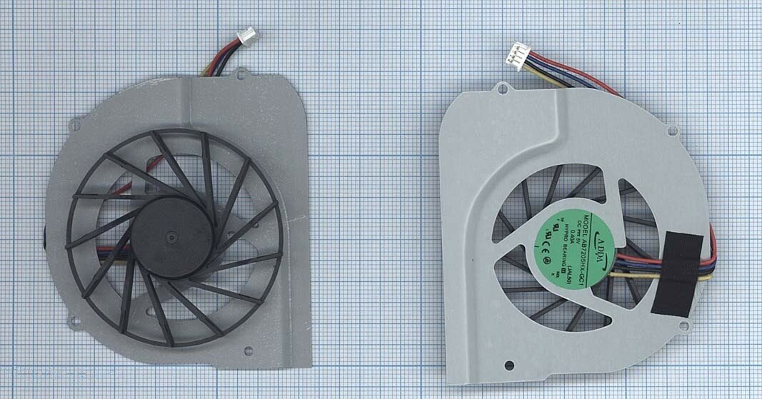 Вентилятор (кулер) для Toshiba Portege M902 (4-pin) без крышки