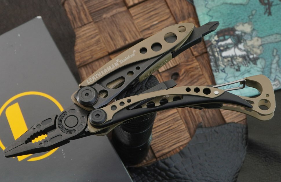 Мультиинструмент Leatherman Skeletool Coyote Tan