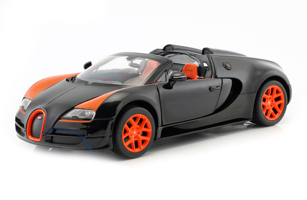 Bugatti veyron 16.4 grand sport vitesse 2013 black/orange