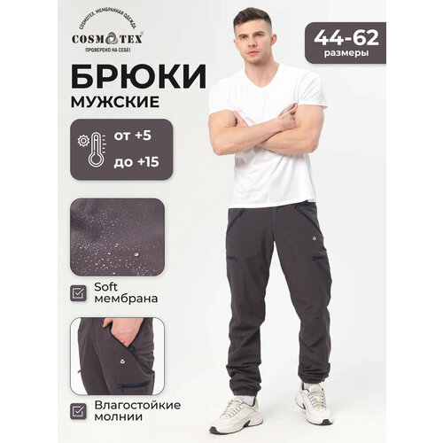 фото Брюки cosmotex, размер 44-46 170-176, серый