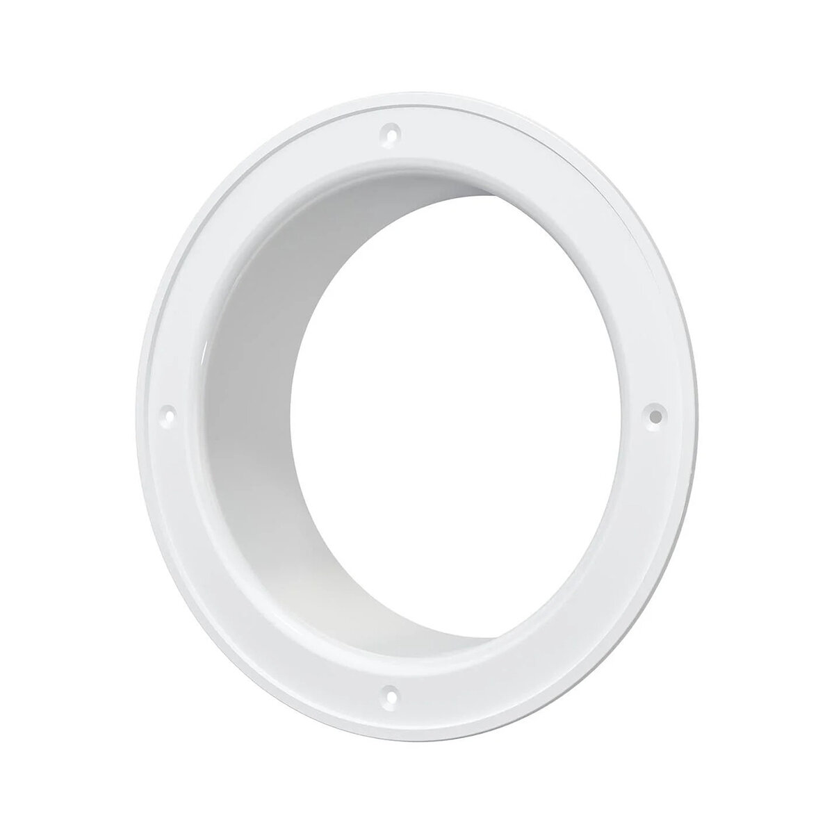 Вентиляционный соединитель Эра фланец, d150, пластик, белый, ко