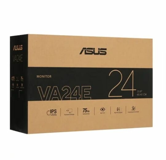 Монитор 23.8" Asus VA24EQSB, 1920х1080, 75 Гц, IPS, черный (90lm056f-b02170) - фото №20