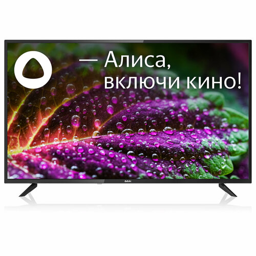 BBK 43LEX-7246/FTS2C, Яндекс. ТВ, черный, WiFi Smart TV (RUS)
