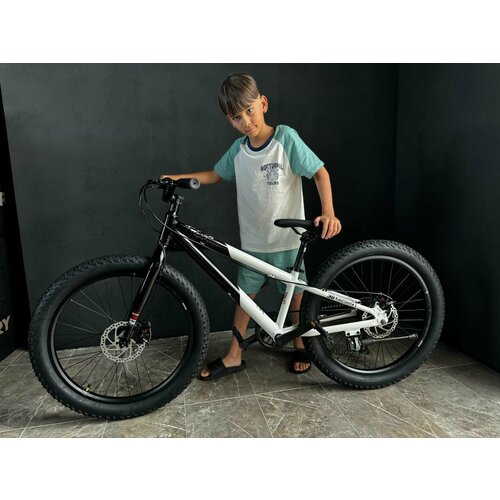 Велосипед Time Try ТT2927s 24 Алюминиевая рама 11 Подростковый Детский Для активного отдыха черно-белый 23300₽