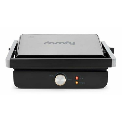 Электрогриль Domfy DSM-EG301 1800Вт черныйсеребристый 525700₽