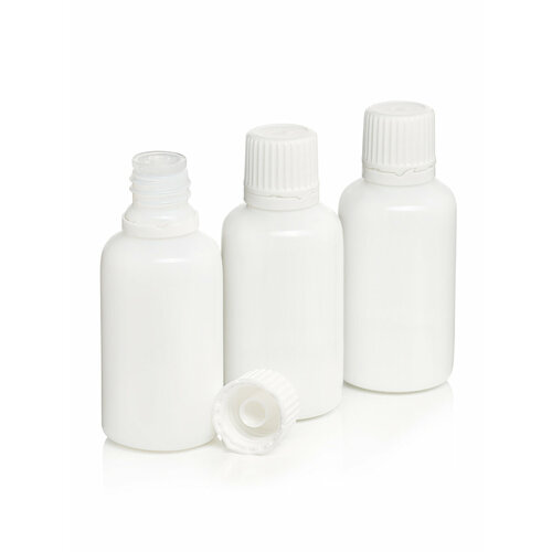 Дорожный флакон , 3 шт., 30 мл, белый