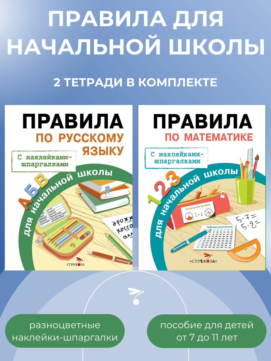 Правила для начальной школы (Комплект №2)