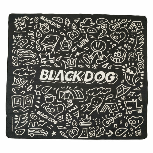 Коврик для пикника BlackDog Ultrasonic Picnic Mat 2*2M Black