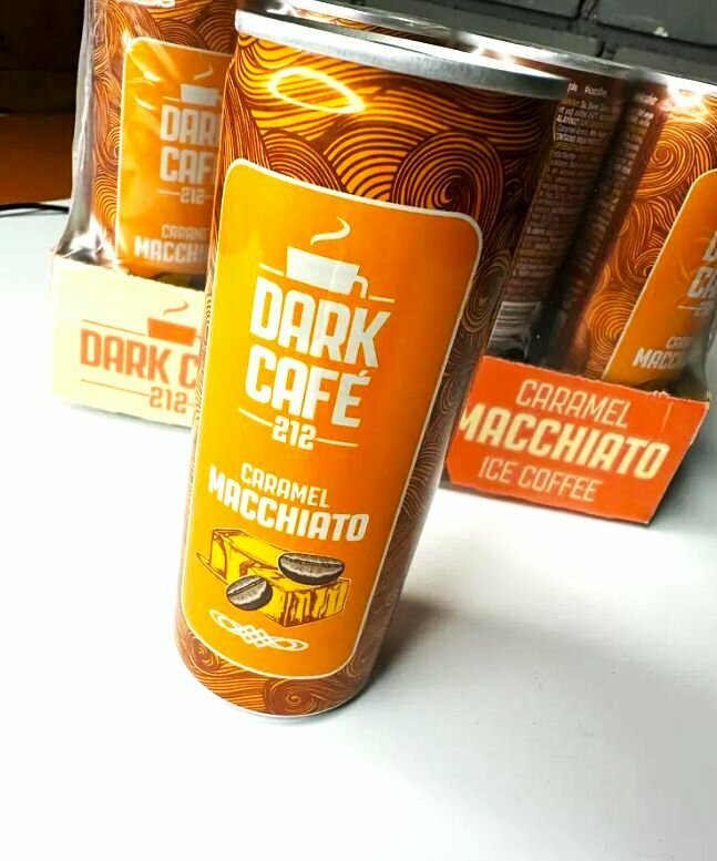 Холодный кофейный напиток Dark Cafe Ice Macchiato(Макиато) 250 мл*12шт, Турция.