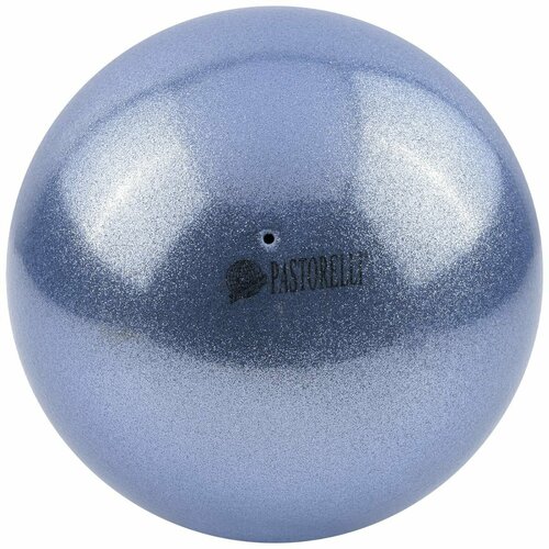 Мяч PASTORELLI 18см. 00080 Пудровый синий GLITTER PASTEL HV FIG