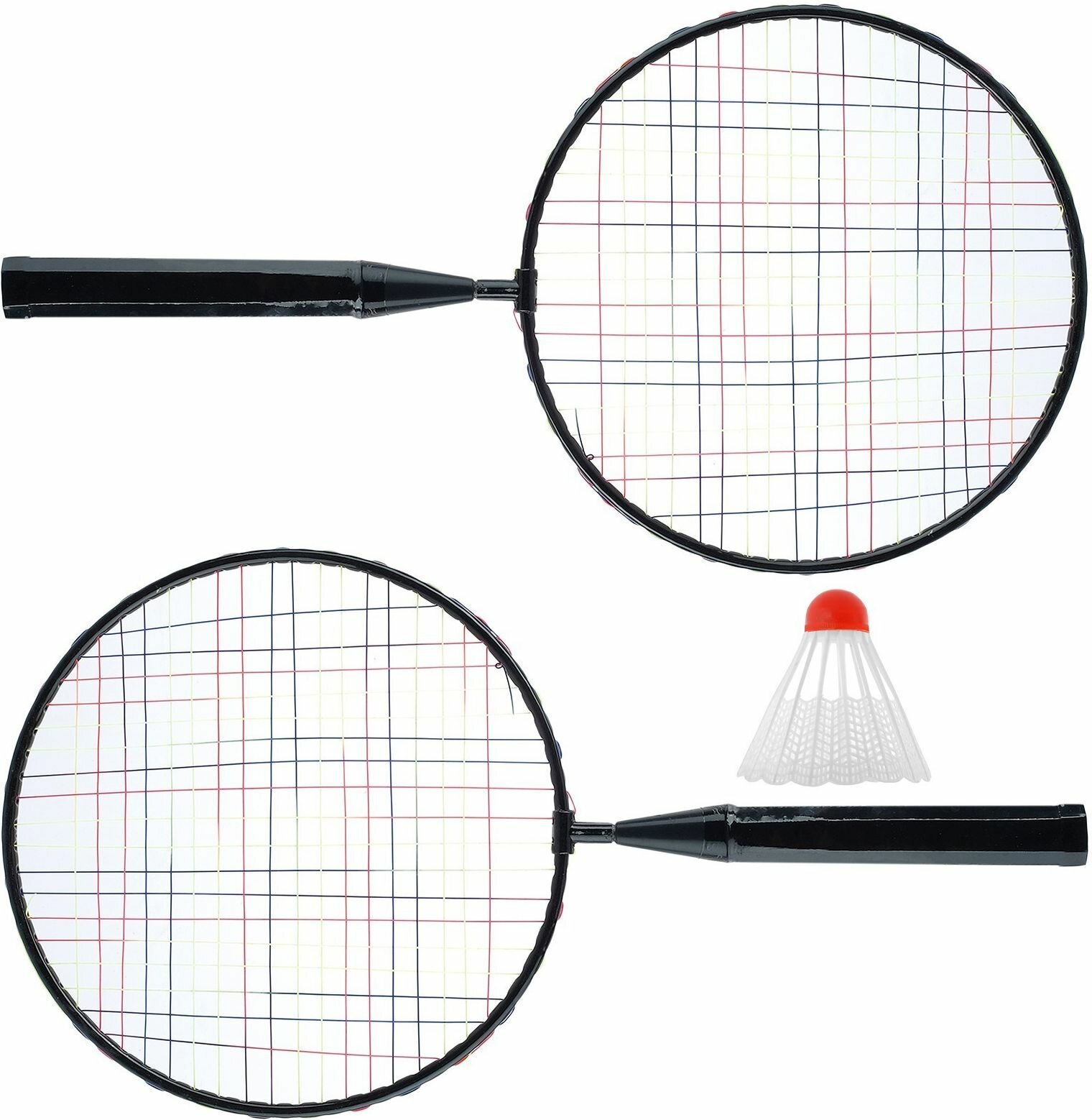 Набор ракетки для бадминтона + волан, для игры в теннис, цвета микс