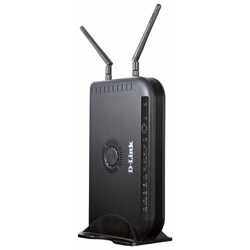 Wi-Fi маршрутизатор (роутер) D-Link (DVG-N5402SP/2S1U) wi fi роутер netis wf2409e 4x100 мбит с 2 4 ггц 300 мбит с