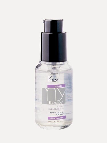 Изображение товара Сыворотка реструктурирующая KEZY MyTherapy Keratin, для всех типов волос, с кератином, 50 мл