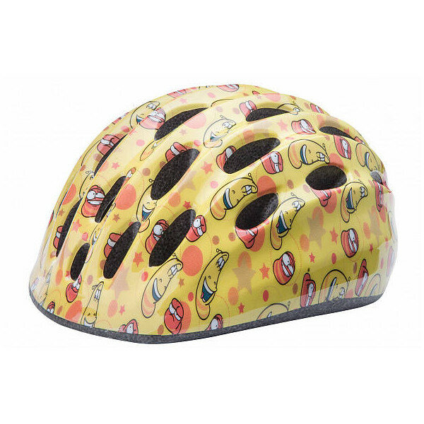 Шлем защитный Stels HB10 (600253) M желтый/красный