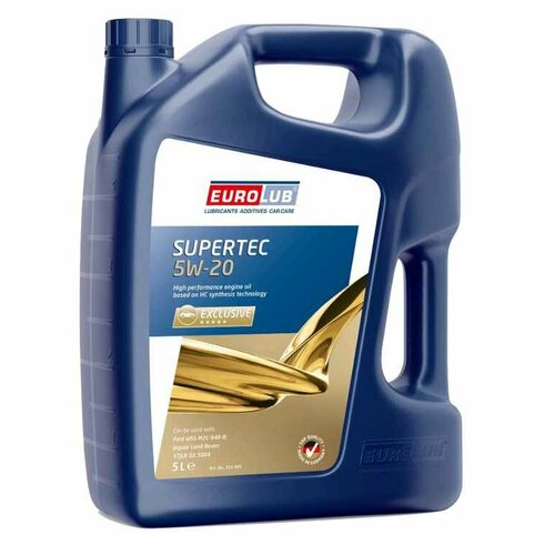 EUROLUB 314005 Масо моторное SUPERTEC SN 5W20 синт.5 EUROLUB