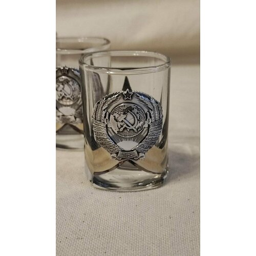 Набор стопок 6шт, 60мл с гербом СССР