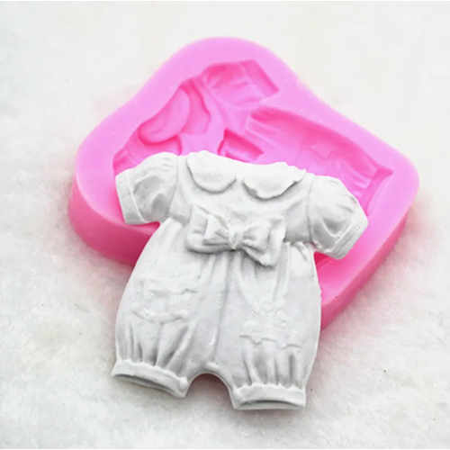 силиконовый молд одежда малыша Молд силиконовый 7,5*7,7 см Baby.