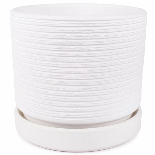 Горшок цветочный Лоза 15 h135 см v15 л керамика белый 1510₽