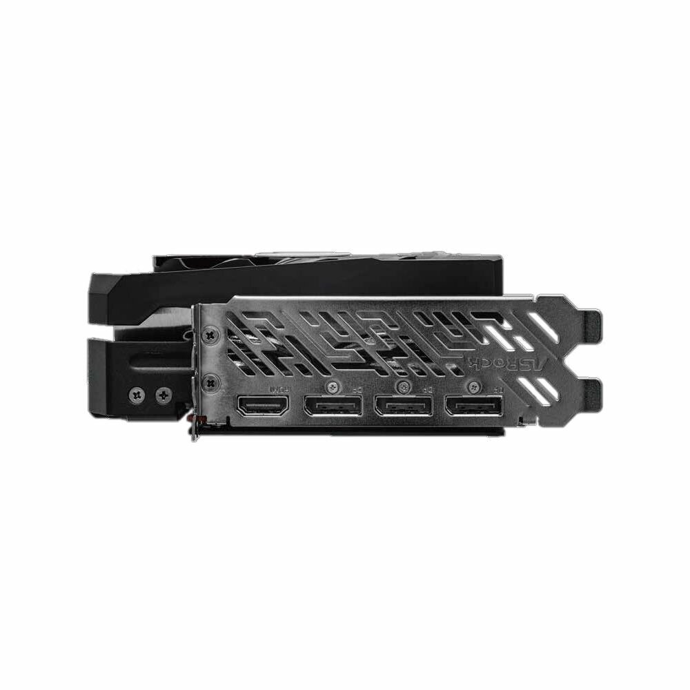 Видеокарта PCI-E ASRock 12GB GDDR6 192bit 5nm 1784/18000MHz HDMI/3*DP RTL - фото №2