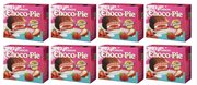 Пирожное Orion Choco Pie, ягоды, джем, 360 г, 12 шт. в уп, 8 уп.