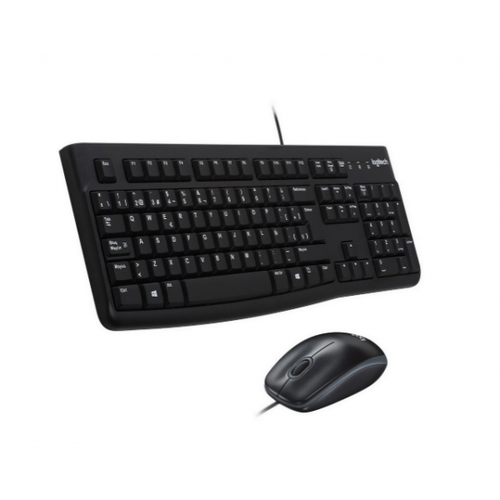 Клавиатура + мышь Logitech MK120 Desktop (En) Уценка 86532 клавиатура мышь logitech desktop mk120 белый