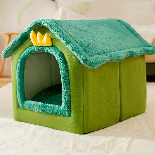 Домик-лежанка для собак и кошек Дино размер М лежанка для животных 3670₽