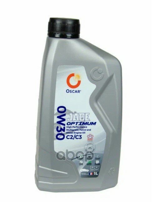 Oscar Масло Моторное синтетическое Oscar Jade Optimum 0w30 Acea C2/C3, Api Sn Plus/Cf Синт. 1 Л арт. 6297000875064