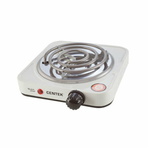 Плитка электрическая 1КОНФ настольная 1000ВТ ТЭН диам 140ММ CENTEK 192400₽