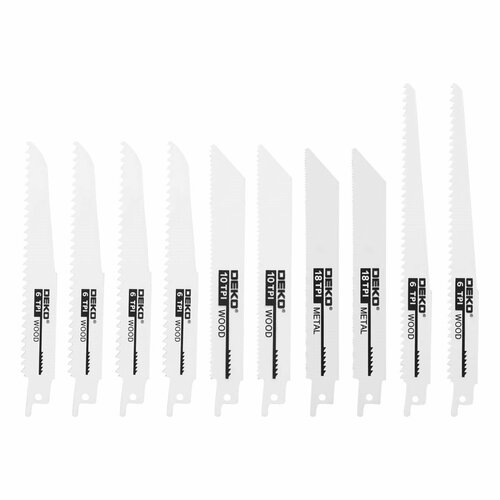 Полотно пильное DEKO 063-4342 RSB10 по дермет набор 1078₽