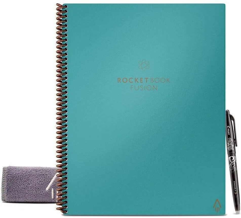 Интеллектуальный блокнот Rocketbook Fusion Letter Neptune Teal A4 (EVRF-E-RC-CCE-FR)