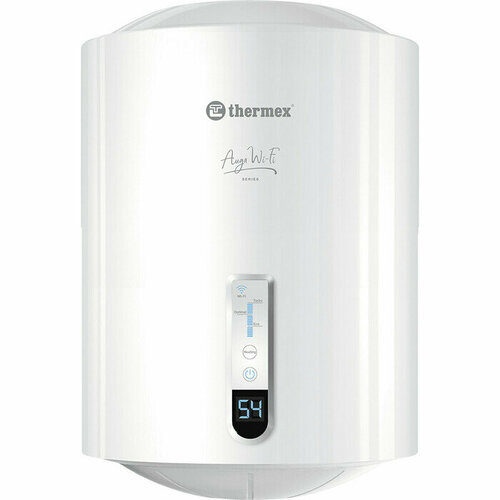 Электрический накопительный водонагреватель Thermex Auga 30 V Slim Wi-Fi 1279000₽