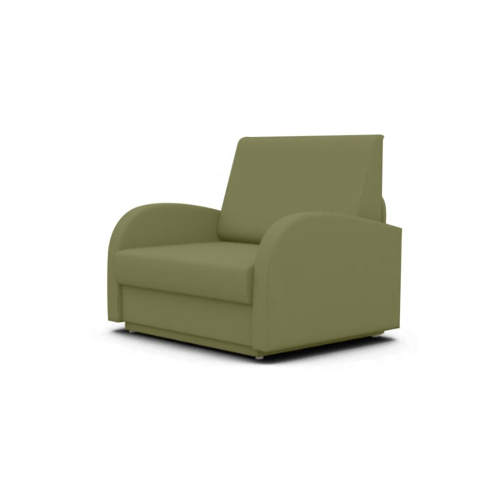 Кресло-кровать Стандарт фокус- мебельная фабрика 80х80х87 см оливковый