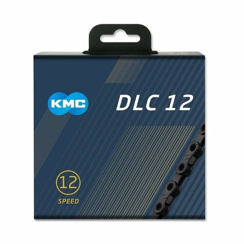 Цепь KMC DLC12 Black 126 звеньев