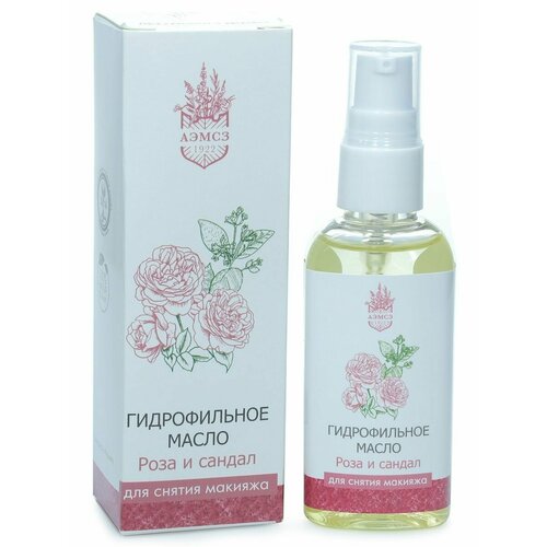 Гидрофильное масло для тела роза и сандал, 100 мл