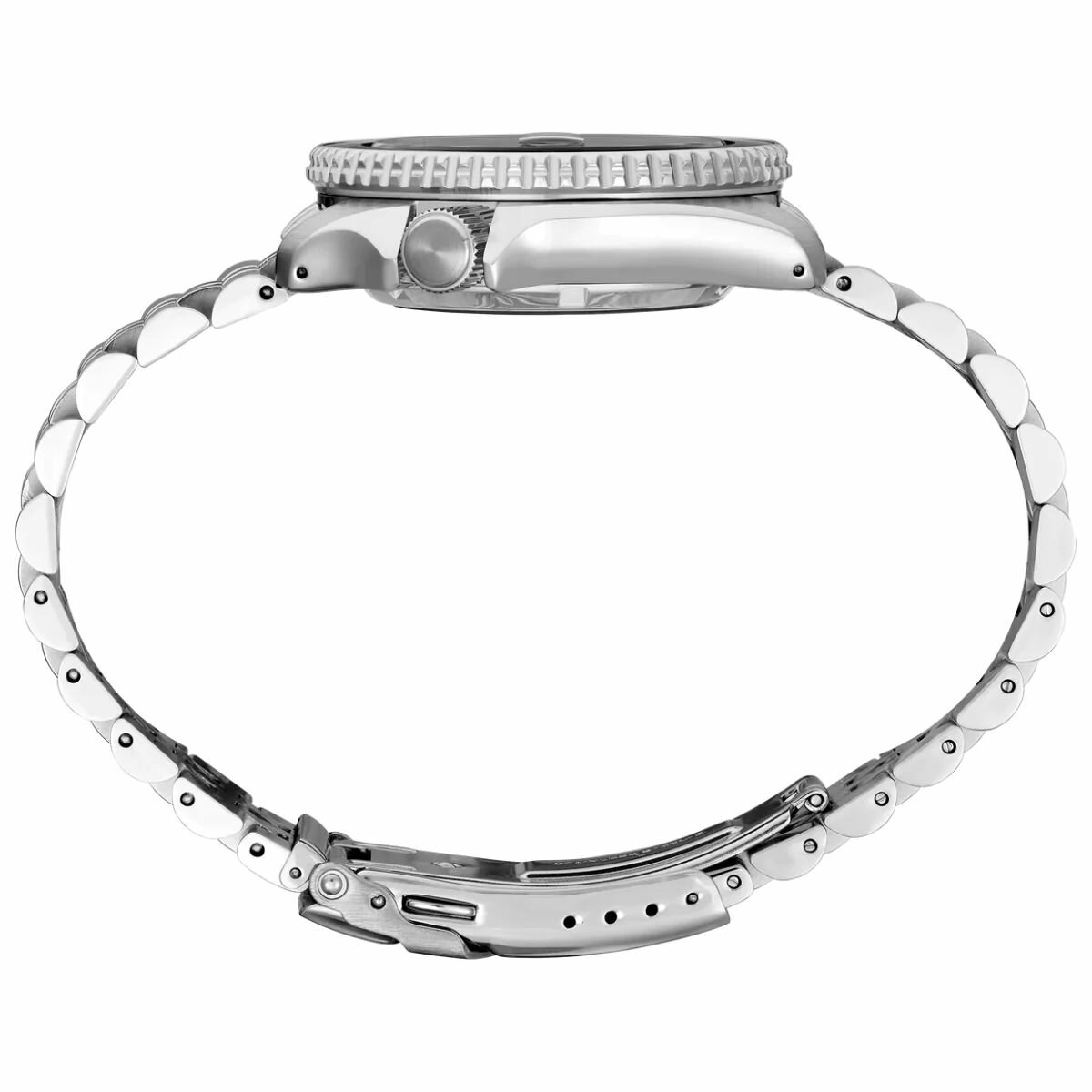 Наручные часы SEIKO, серебряный, черный — фото 1