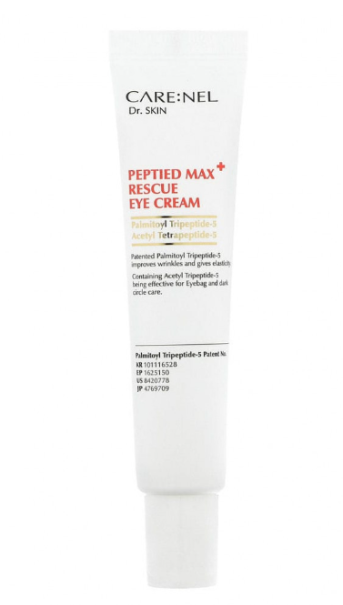 Крем для кожи вокруг глаз антивозрастной с пептидами Care: Nel Peptied max Rescue eye cream, 25 мл