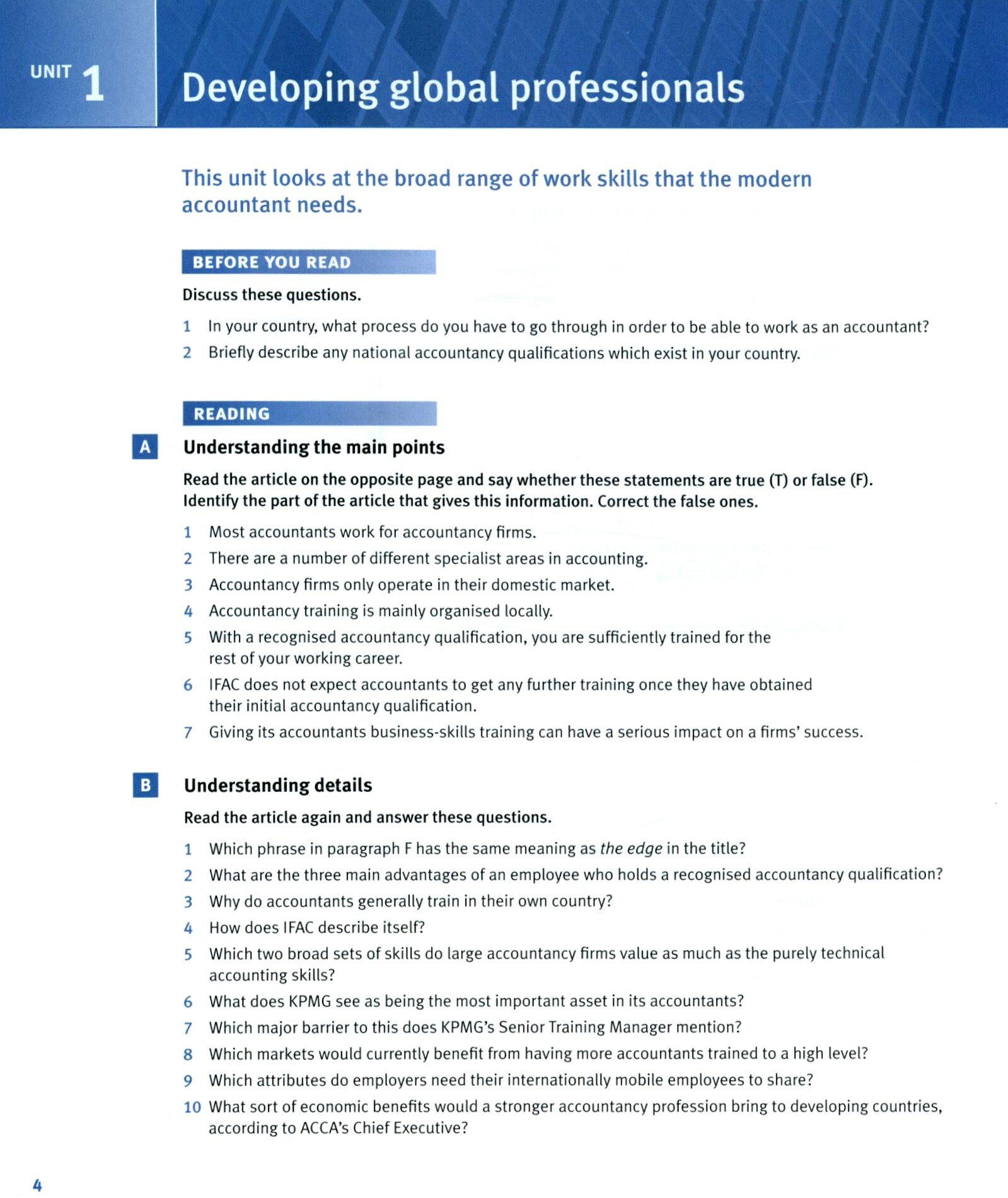 Market Leader. Accounting & Finance. Business English - фото №2